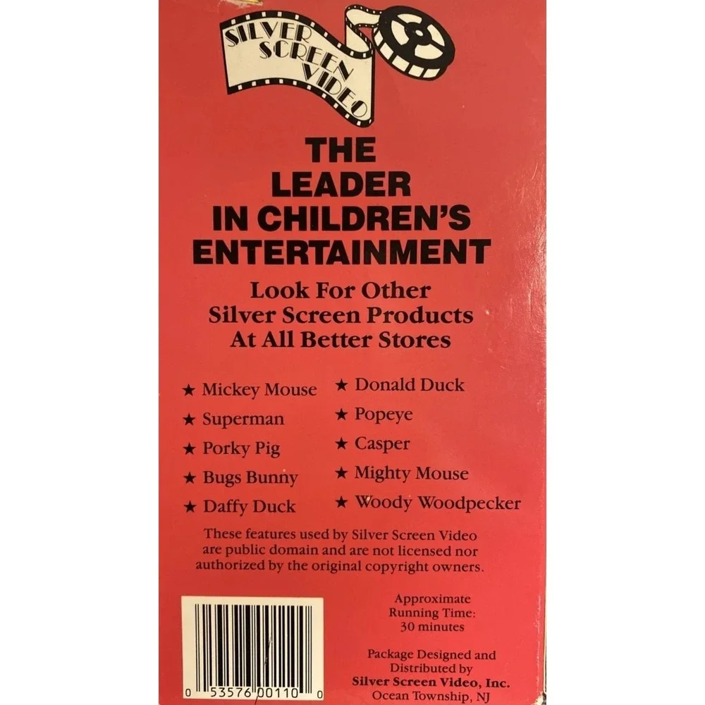 Woody Woodpecker (VHS) | Animated Cartoon | Silver Screen Video